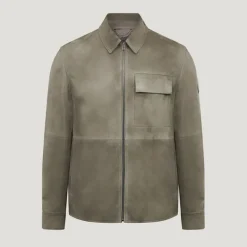 BELSTAFF Frame Overshirt in Army Olive