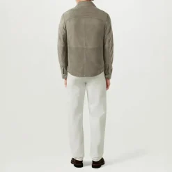 BELSTAFF Frame Overshirt in Army Olive