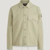 BELSTAFF Gulley Overshirt in Echo Green