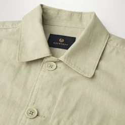 BELSTAFF Gulley Overshirt in Echo Green