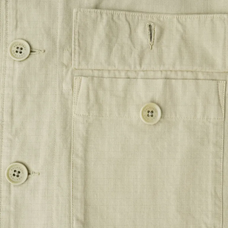 BELSTAFF Gulley Overshirt in Echo Green