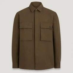 BELSTAFF Maker Shirt in Clay Brown