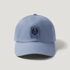 BELSTAFF Pheonix Logo Cap in Blue Flint