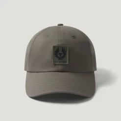 BELSTAFF Pheonix Logo Cap in Surplus Green