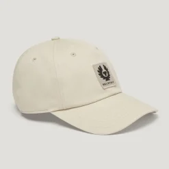 BELSTAFF Pheonix Logo Cap in Stone Beige