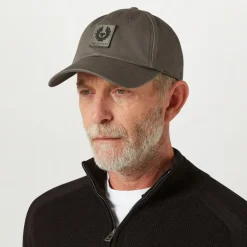 BELSTAFF Pheonix Logo Cap in Surplus Green