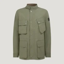 BELSTAFF Service Fieldmaster Jacket in Surplus Green
