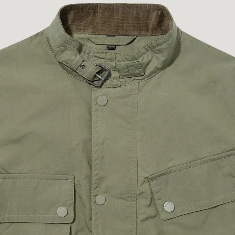 BELSTAFF Service Fieldmaster Jacket in Surplus Green