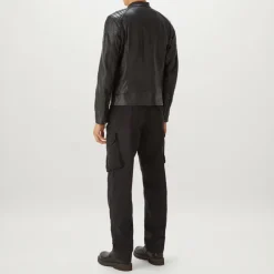 Belstaff V Racer Leather Jacket in Black