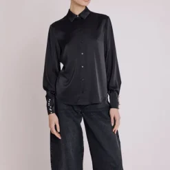 Berenice Cece Shirt in Black