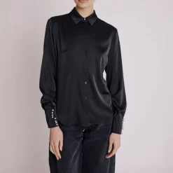 Berenice Cece Shirt in Black