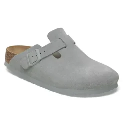 BIRKENSTOCK Boston LEVE Sandals in Pure Sage