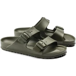 BIRKENSTOCK Mens Arizona EVA Sandals in Khaki