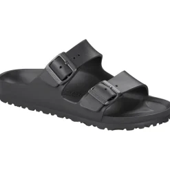 BIRKENSTOCK Womens Arizona EVA Sandals in Metallic Anthracite
