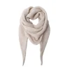 BLACK COLOUR Dell Knitted Glitter Scarf in Nature