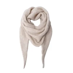 BLACK COLOUR Dell Knitted Glitter Scarf in Nature
