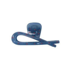 BLACK COLOUR Pixie Cross Hair Claw in Blue