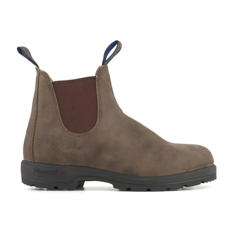 BLUNDSTONE 584 Leather Boots in Rustic Brown