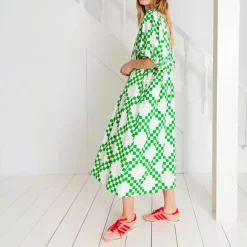 BONTE Briony Dress in Apple Green