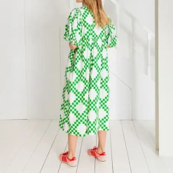 BONTE Briony Dress in Apple Green