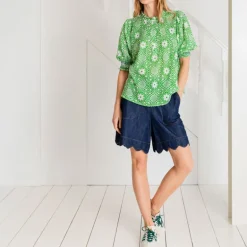 BONTE Loane Shirt in Apple Green