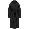 BRGN Rossby Maxi Coat in New Black