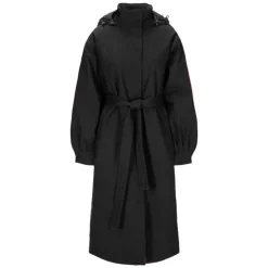 BRGN Rossby Maxi Coat in New Black