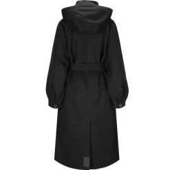 BRGN Rossby Maxi Coat in New Black