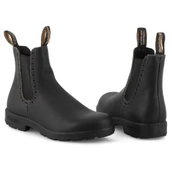 1448 Brogued Boots in Voltan Black | Collen & Clare