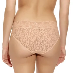Buy Wacoal Halo Lace Bikini Brief In Black | Collen & Clare