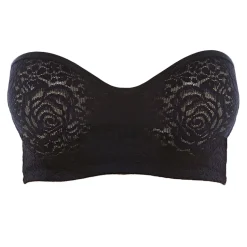 Buy Wacoal Halo Lace Strapless Bra In Black | Collen & Clare