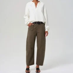 CITIZENS OF HUMANITY Marcelle Low Slung Easy Cargo in Dogwood