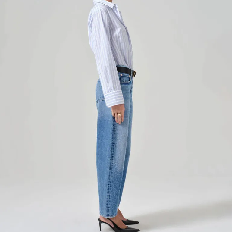 CITIZENS OF HUMANITY Miro Tapered Barrel Leg Jeans in Pacifica