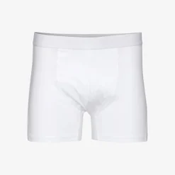 Classic Organic Boxer Briefs in Optical White | Collen & Clare