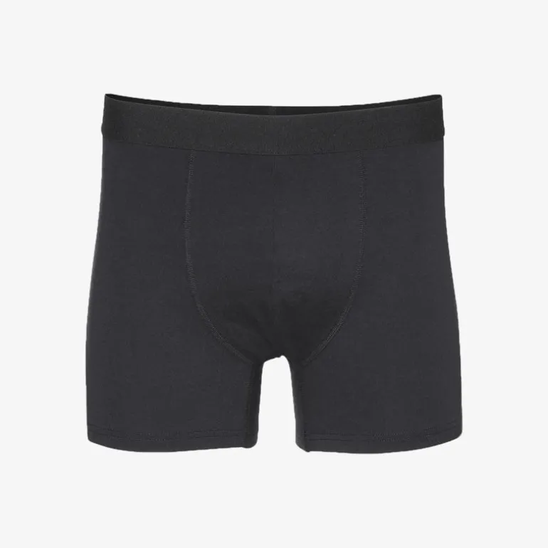 Classic Organic Boxer Briefs in Deep Black | Collen & Clare