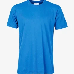 Classic Organic T Shirt in Pacific Blue | Collen and Clare