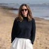 COLLEN & CLARE Dion Linen Easy Knit in Navy