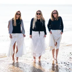 COLLEN & CLARE Dion Linen Easy Knit in Navy