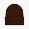 Colorful Standard Merino Wool Beanie Hat in Coffee Brown