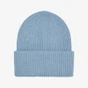 Colorful Standard Merino Wool Beanie Hat in Stone Blue