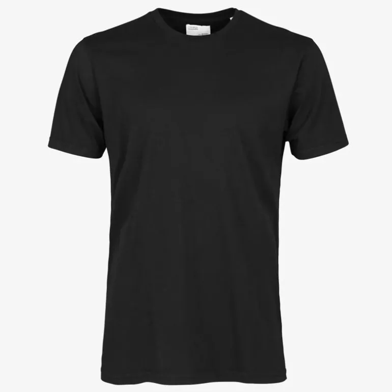 Colourful Standard Classic Organic T Shirt in Deep Black
