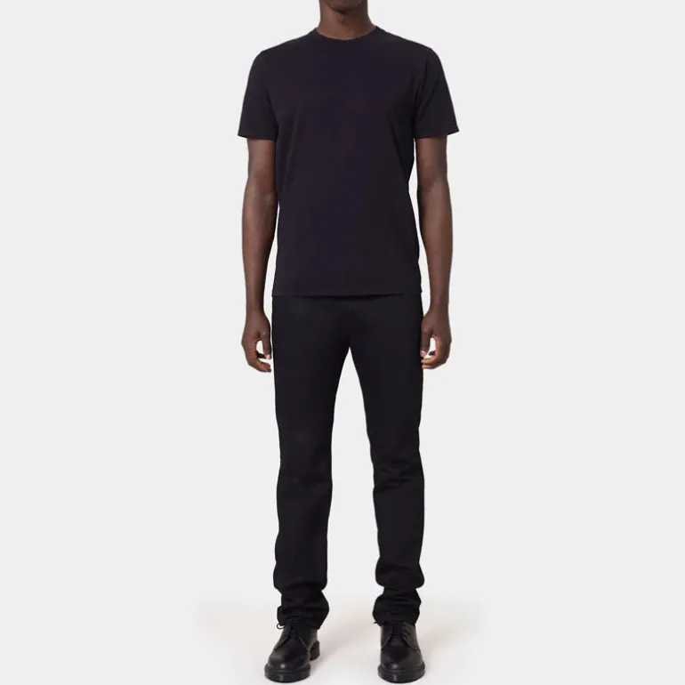 Colourful Standard Classic Organic T Shirt in Deep Black