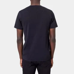 Colourful Standard Classic Organic T Shirt in Deep Black