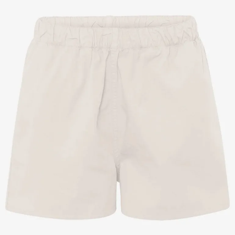 Colourful Standard Organic Twill Shorts in Ivory White