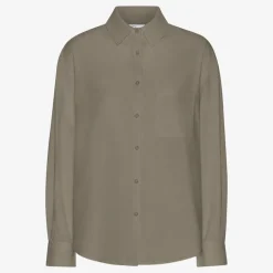 Colourful Standard Organic Oversized Shirt in Dusty Olive