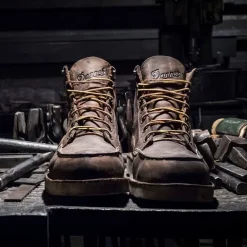 DANNER Bull Run Moc Toe 6" GTX Boots in Brown