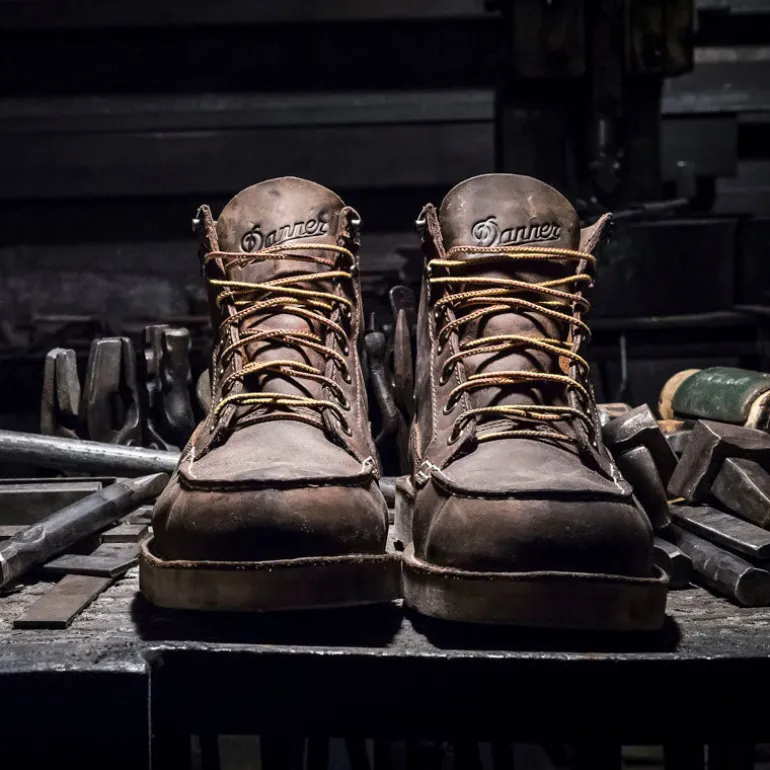 DANNER Bull Run Moc Toe 6" GTX Boots in Brown
