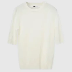 Day Birger et Mikkelsen Carolina Daily Elements Marino Wool Top in Ivory