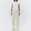 Day Birger et Mikkelsen Pedro Heavy Jersey Sleeveless Top in Bright White