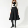 DEA KUDIBAL Abey Skirt with Pockets in Raw Blue